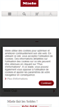 Mobile Screenshot of m.miele.fr